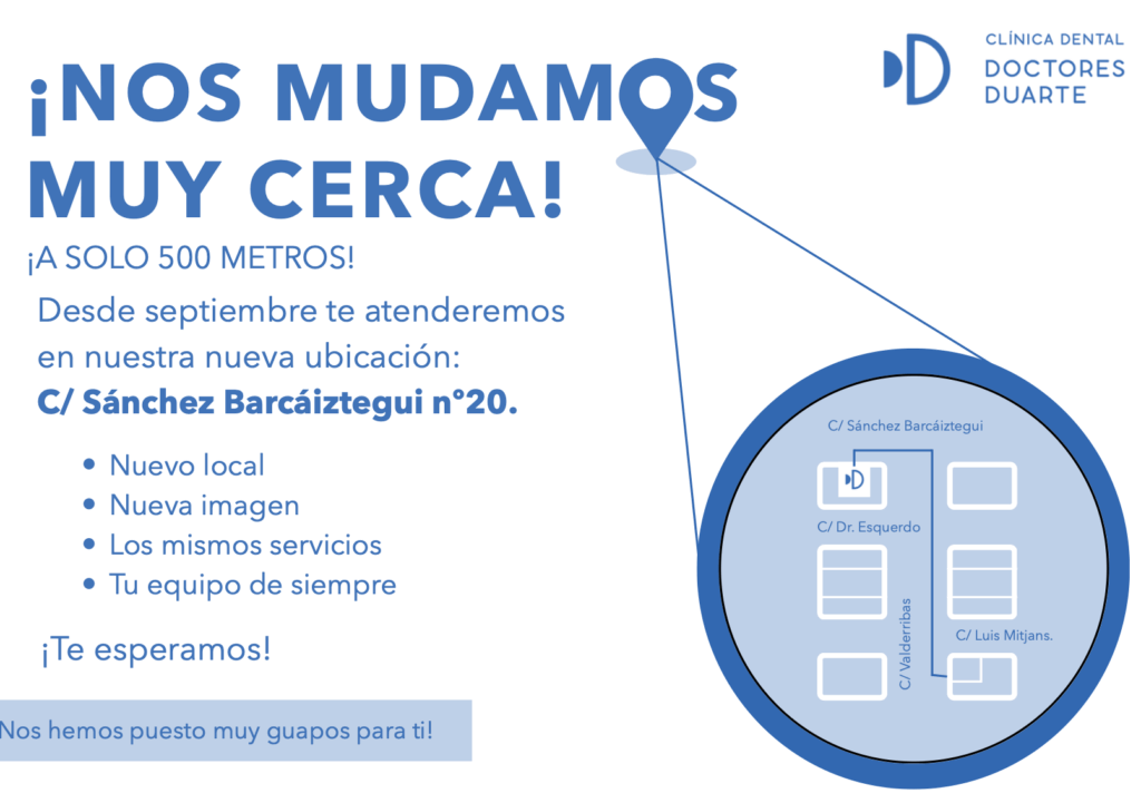 Doctores Duarte nueva dirección
